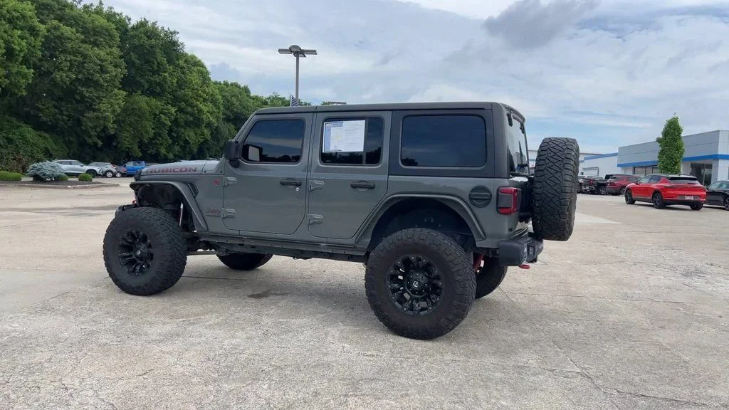 Used 2020 Gray Jeep Unlimited Rubicon image 5