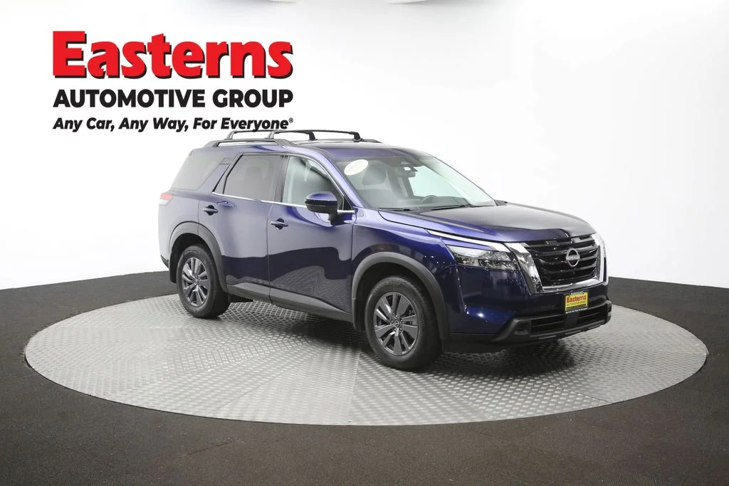 Used 2023 Blue Nissan SV image 52