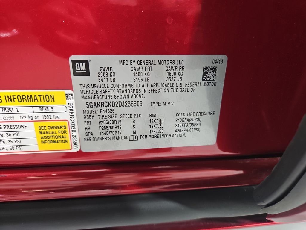Used 2013 Crystal Red Tint Buick Leather Group image 29