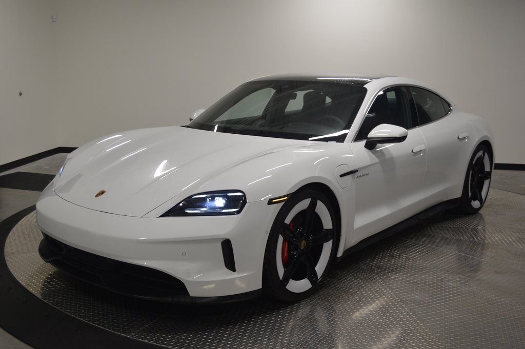 Used 2025 White Porsche 4S image 1
