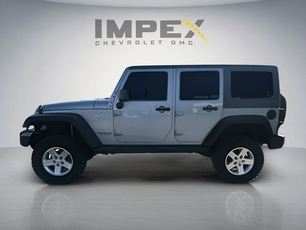 Used 2017 Silver Jeep Unlimited Sport image 2