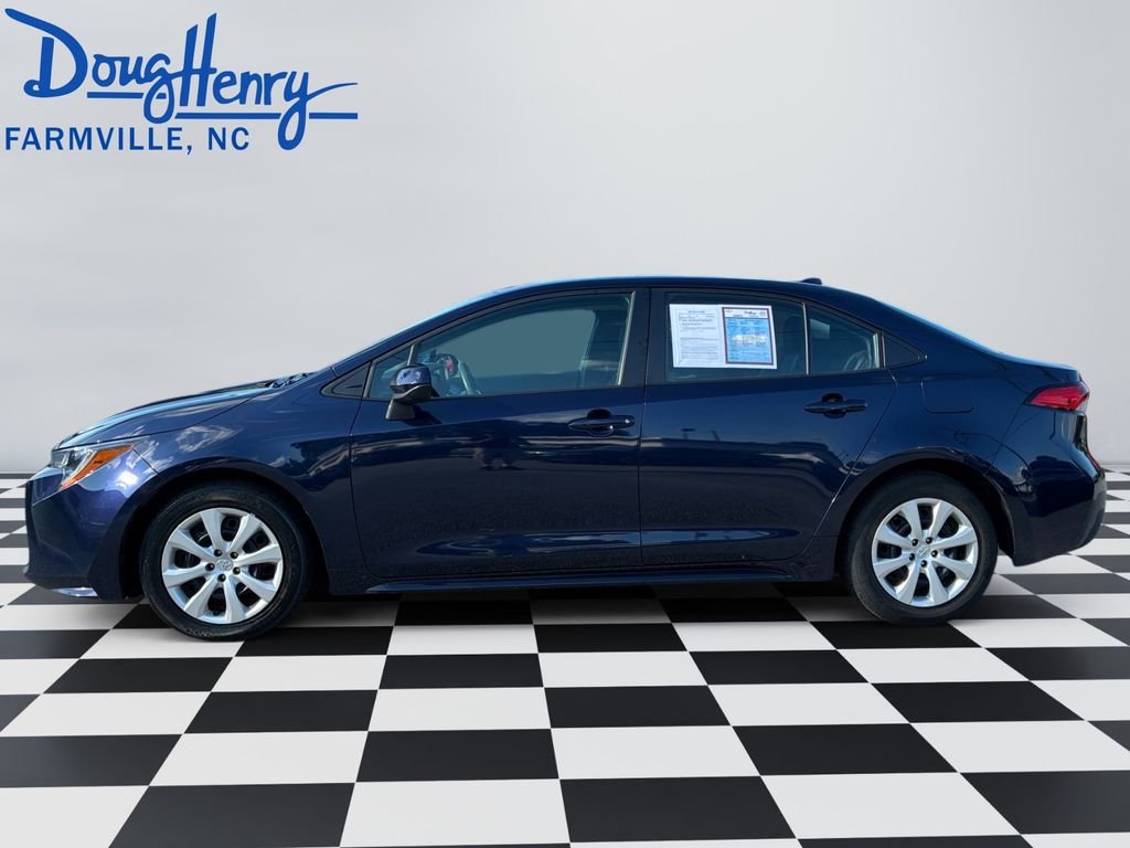 Used 2024 Blue Toyota LE image 2