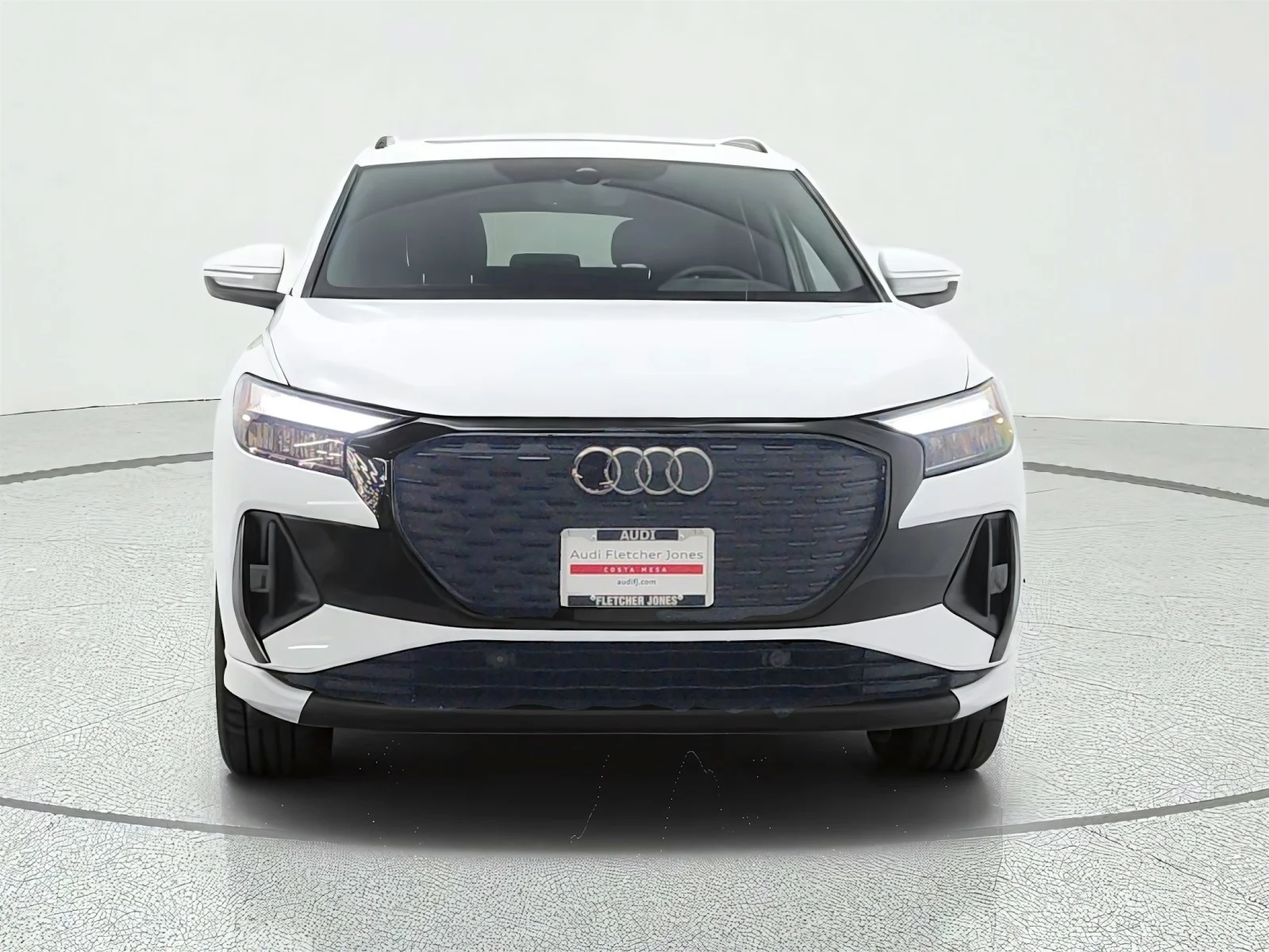 Used 2023 Glacier White Metallic Audi Premium Plus image 2