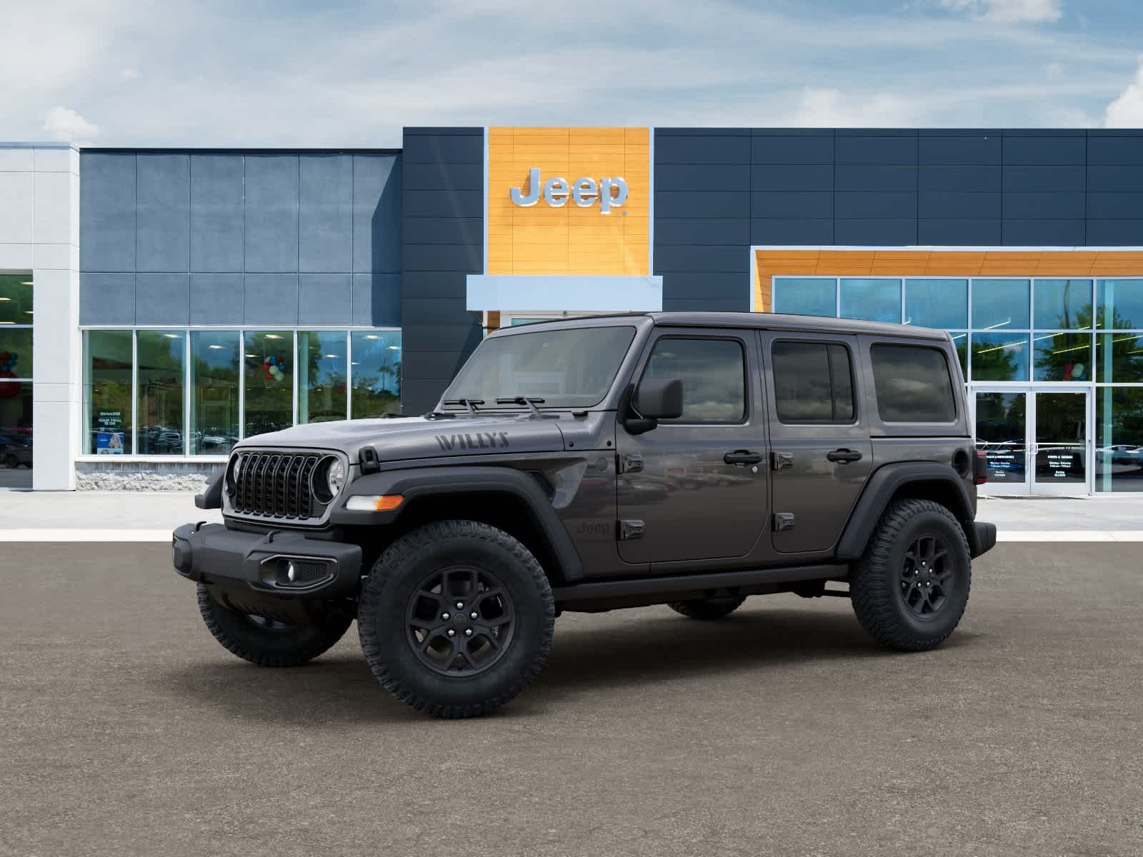 New 2026 Granite Crystal Metallic Clearcoat Jeep Willys image 2