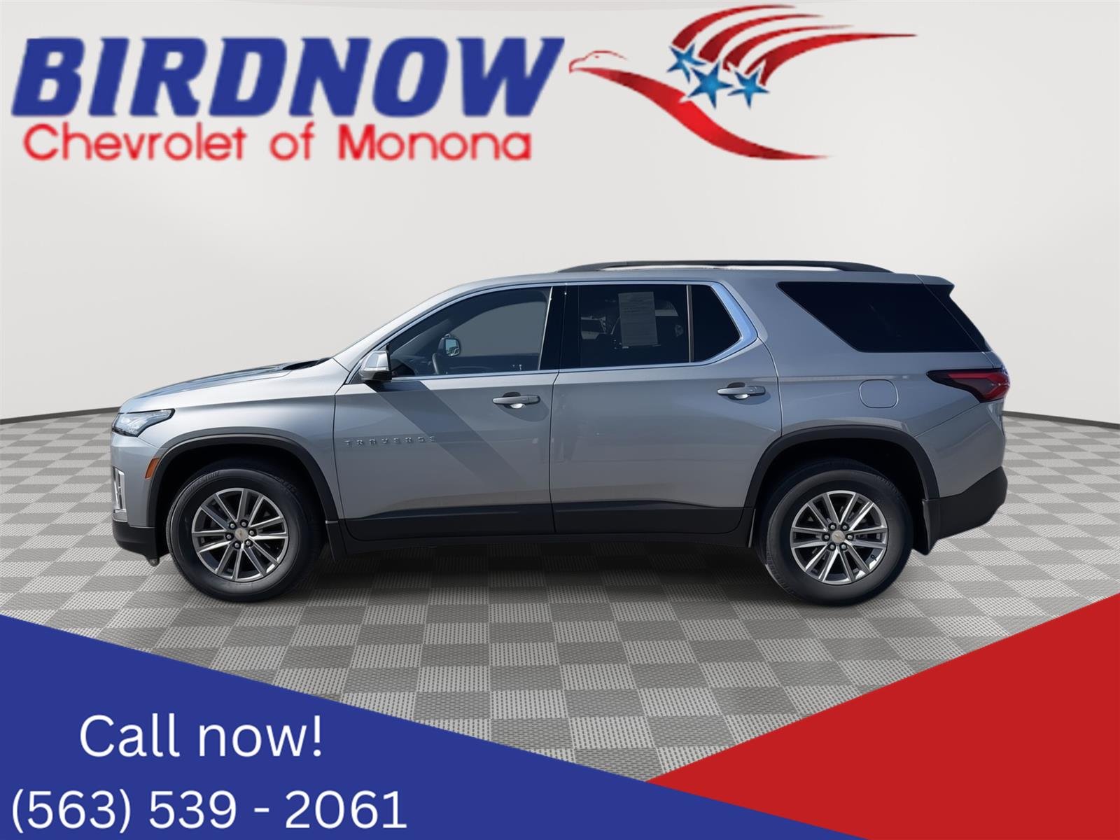 Used 2023 Sterling Gray Metallic Chevrolet LT Cloth image 1
