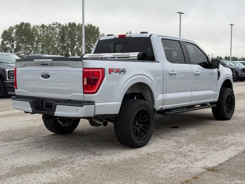 Used 2021 Space White Metallic Ford XLT 4WD SuperCrew 5.5