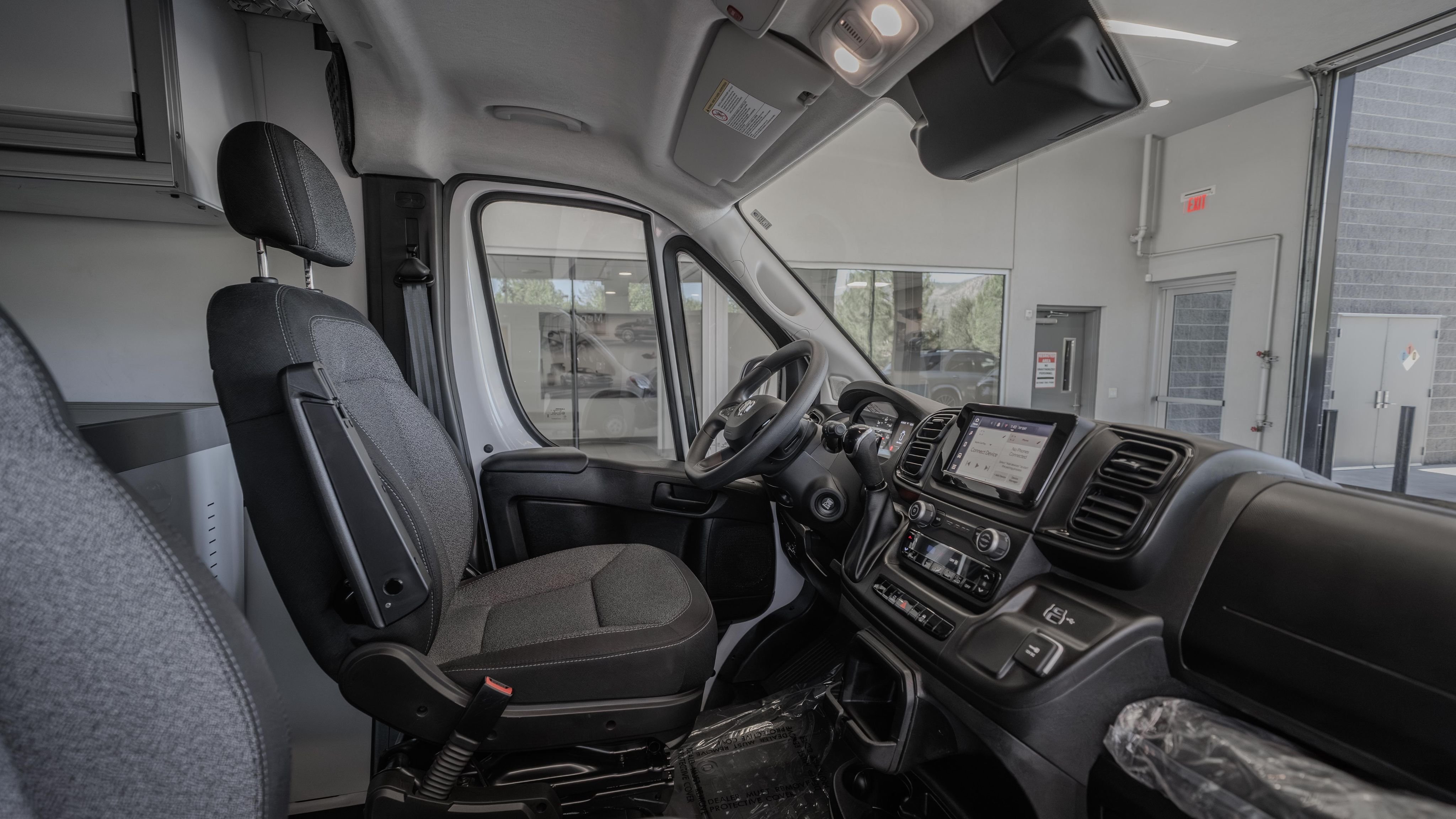 Used 2024 Bright White Clearcoat Ram High Roof image 17