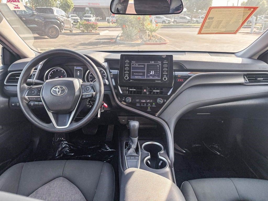 Certified Used 2024 Midnight Black Metallic Toyota LE image 14