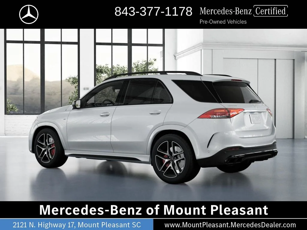 Certified Used 2025 MANUFAKTUR Moonlight White Metallic Mercedes-AMG GLE 63 S AMG® image 30