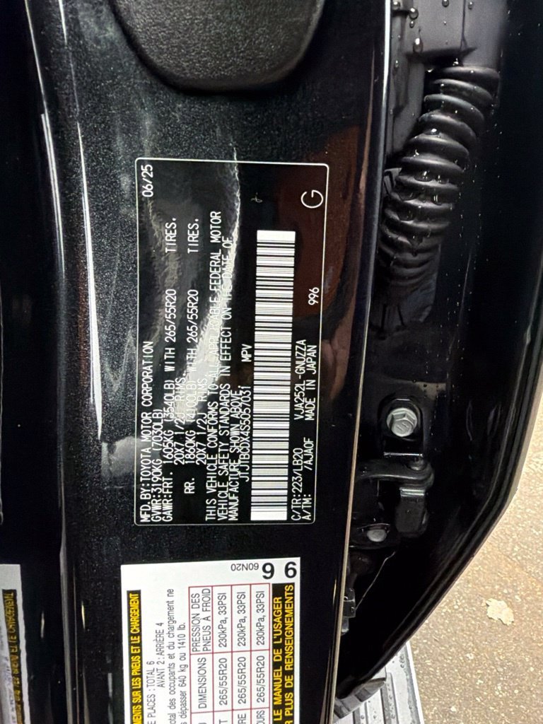 Certified Used 2025 Black Lexus 550 Premium+ image 11