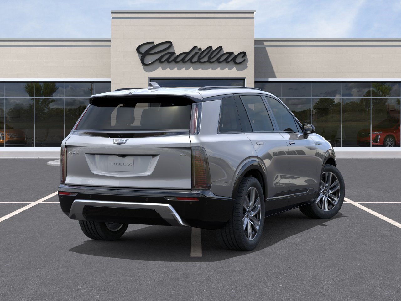 New 2027 Argent Silver Metallic Cadillac Sport image 4
