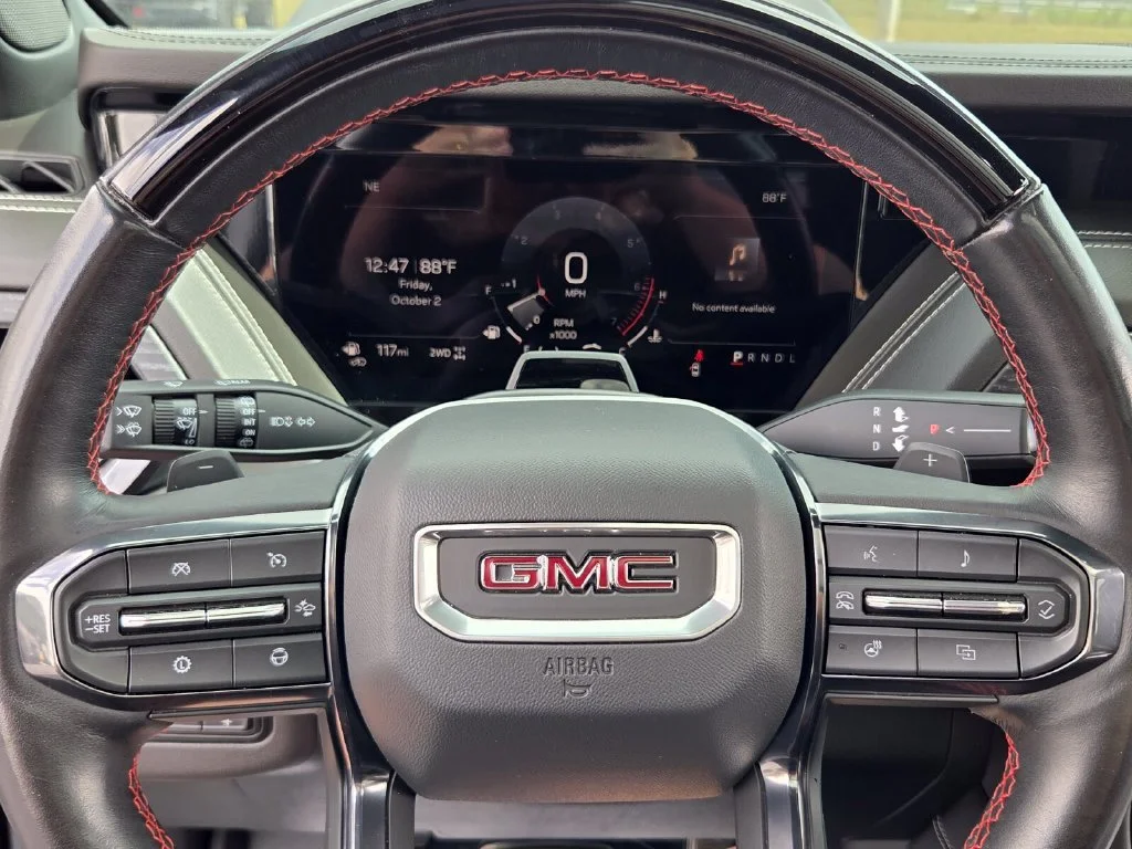 Used 2025 Sterling Metallic GMC AT4 Ultimate image 32