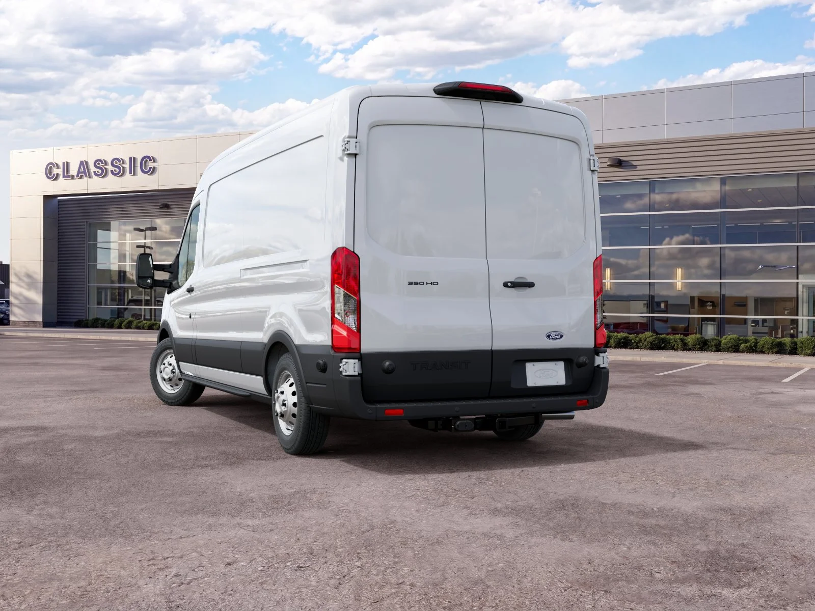 New 2027 Oxford White Ford Cargo Van image 20