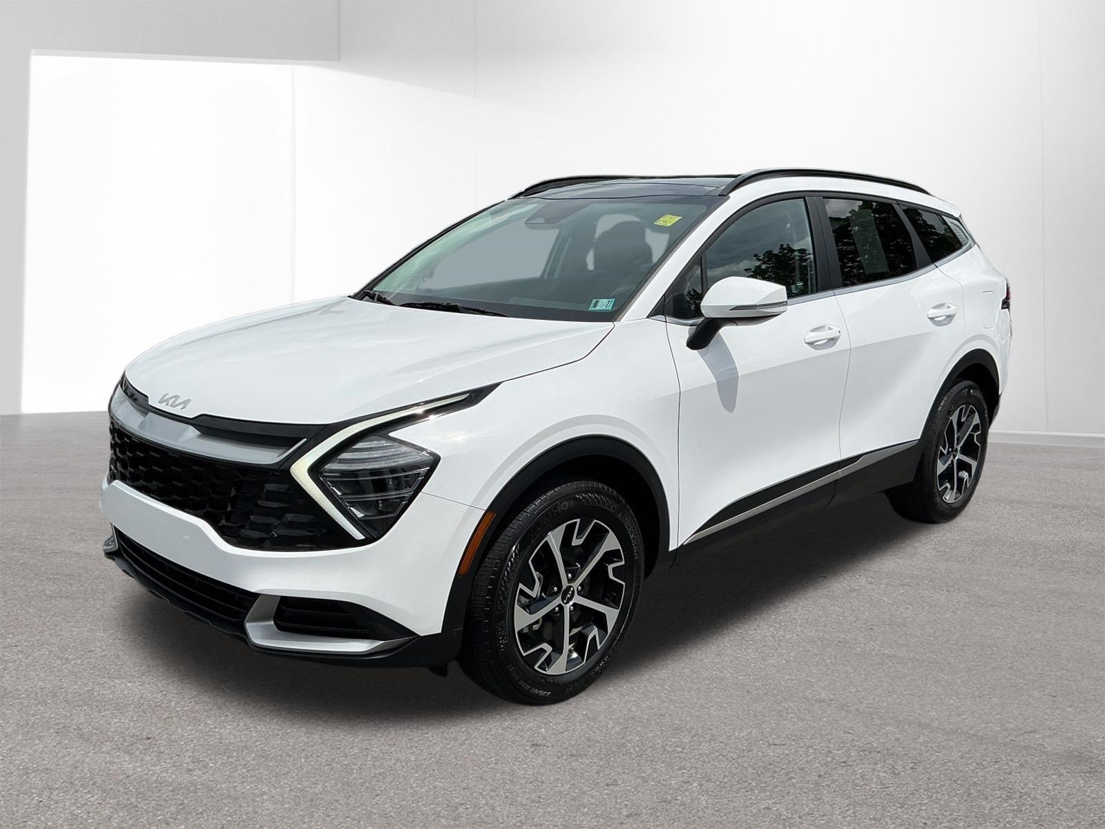 Used 2025 Glacial White Pearl Kia EX image 7