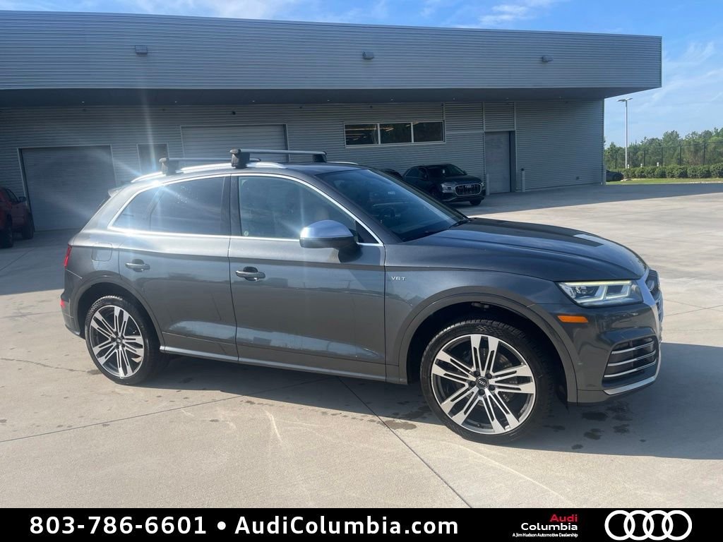Used 2018 Gray Audi 3.0T Premium Plus image 1