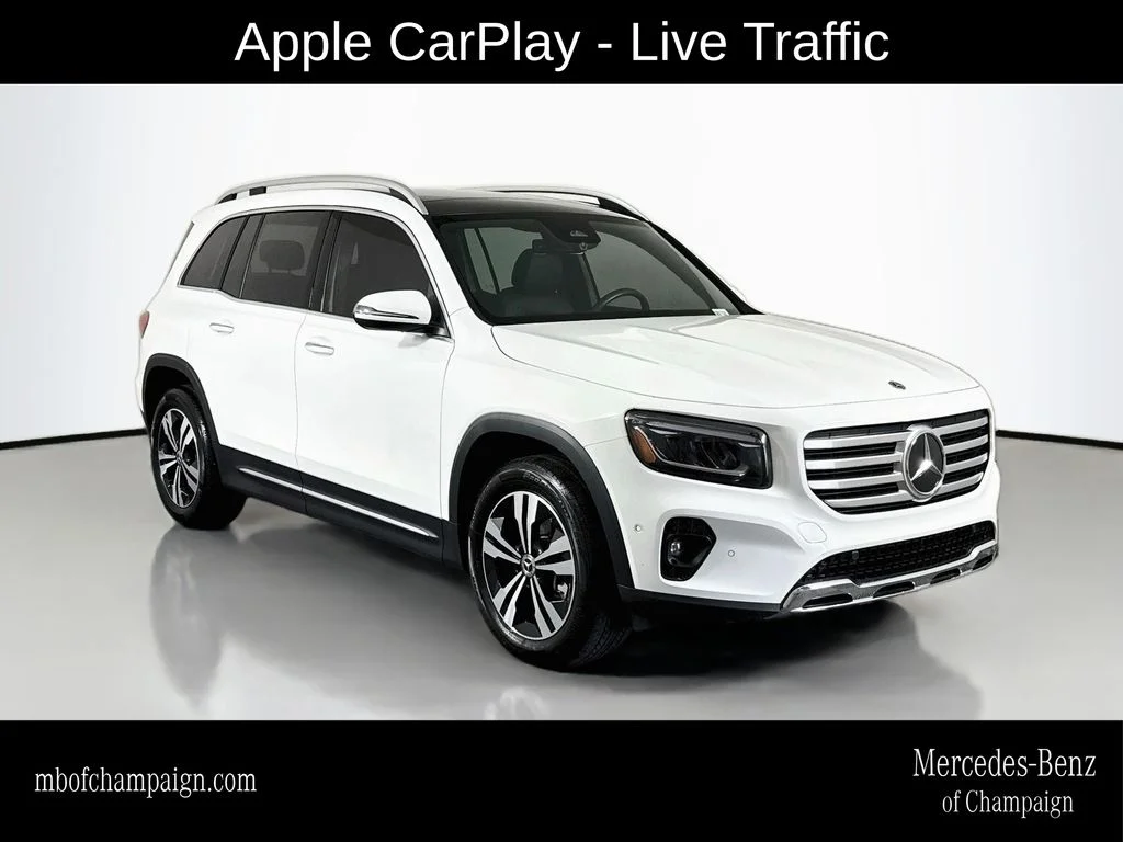 Used 2025 White Mercedes-Benz GLB 250 image 1