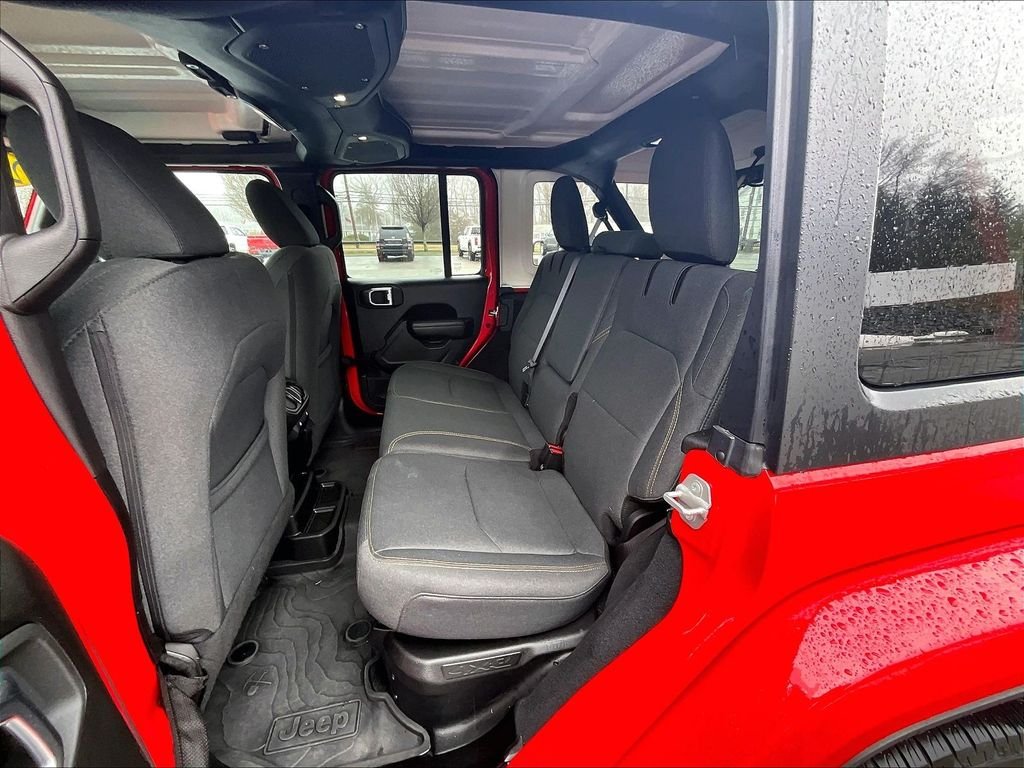 Used 2024 Firecracker Red Clearcoat Jeep Sport S 4xe image 15