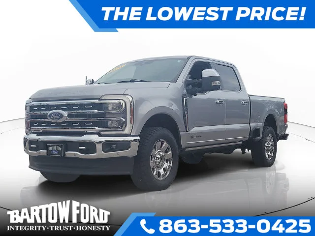 Used 2024 Silver Ford Lariat image 1