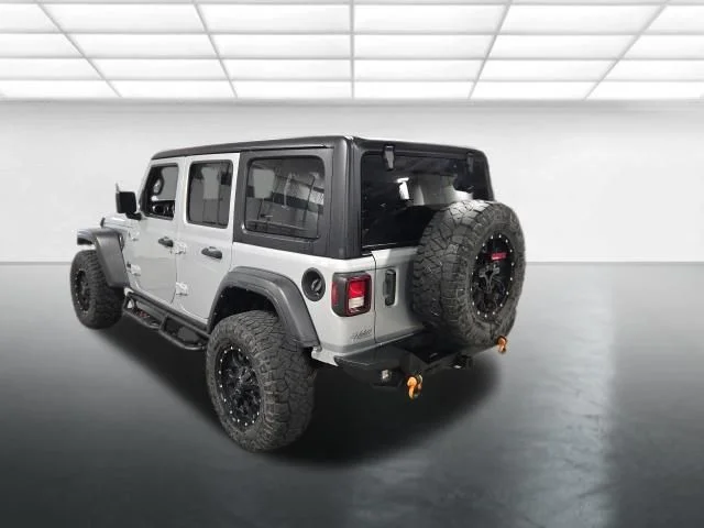 Used 2022 Silver Jeep Unlimited Sport S image 7
