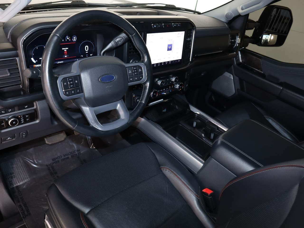 Used 2023 Agate Black Ford Lariat Crew Cab image 10