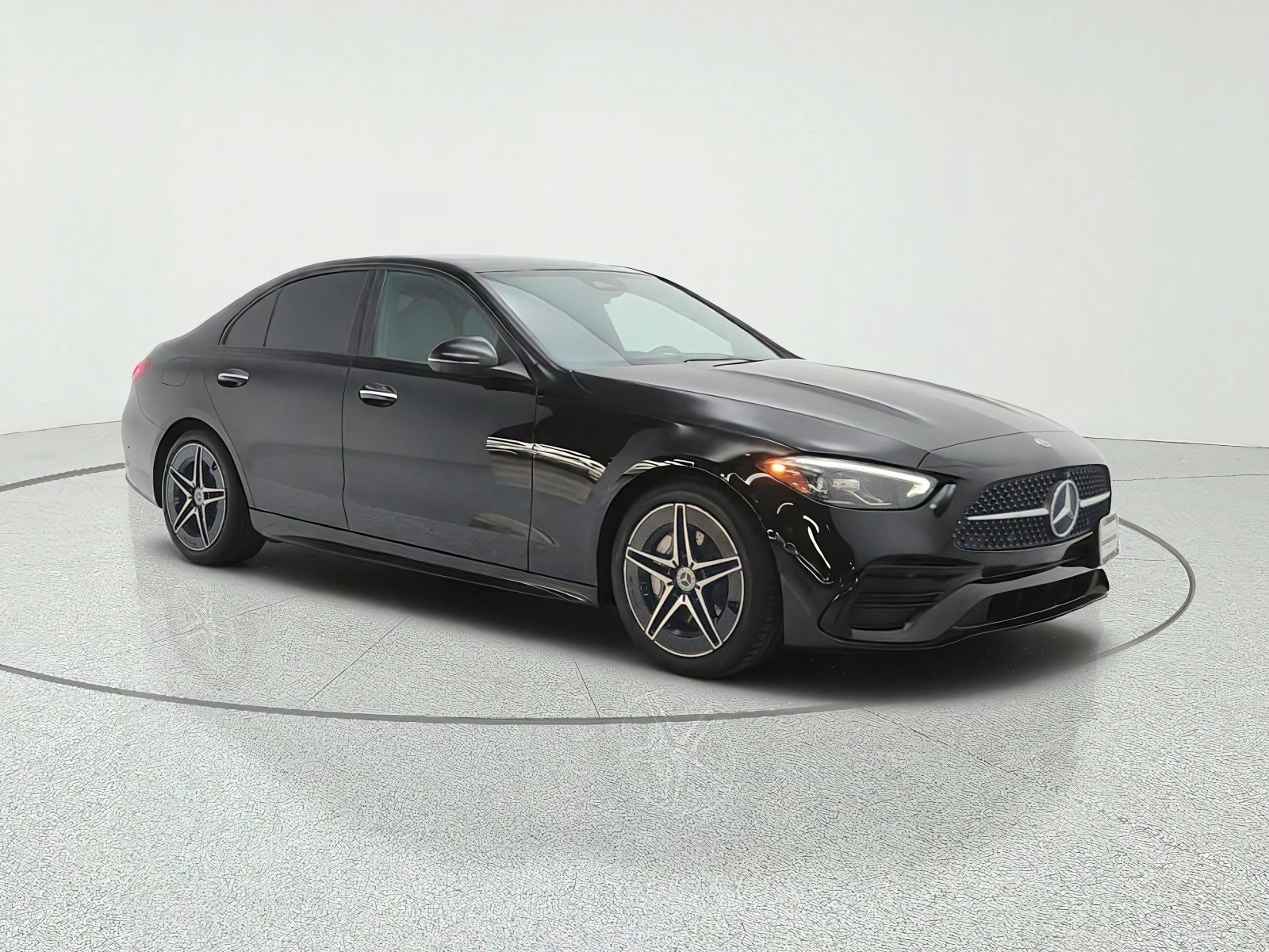 Used 2024 Black Mercedes-Benz C 300 4MATIC® Sedan image 3