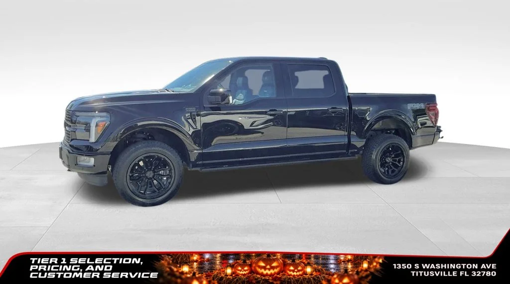 Used 2025 Black Ford Platinum image 2