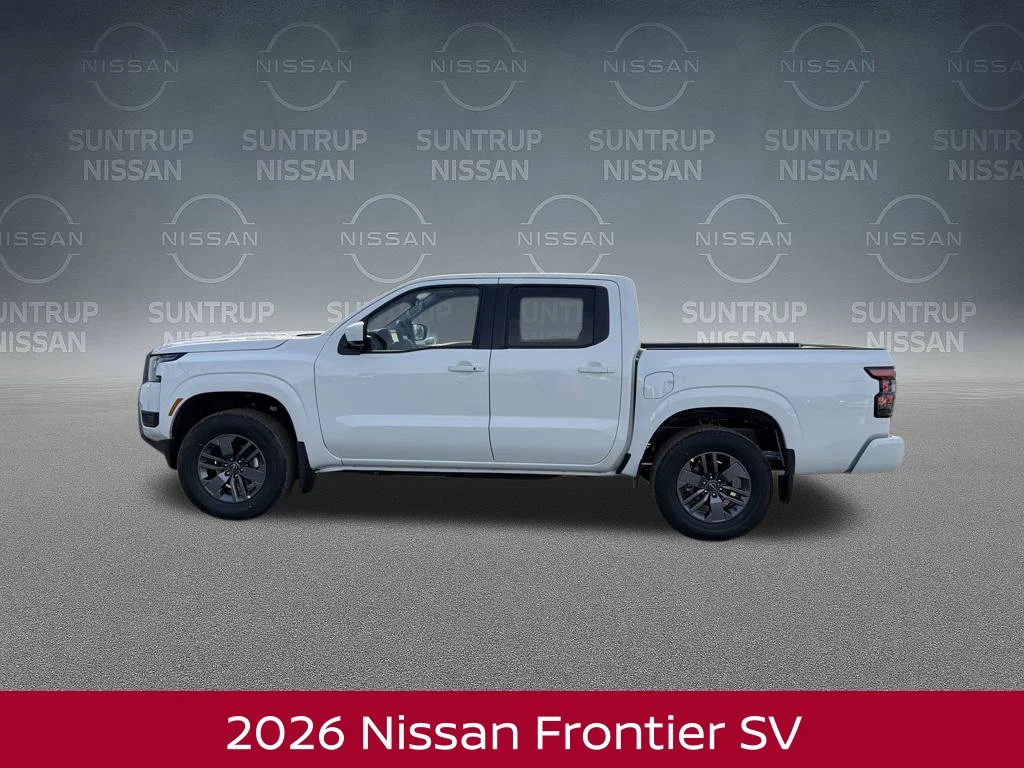 New 2026 Glacier White Nissan SV image 3