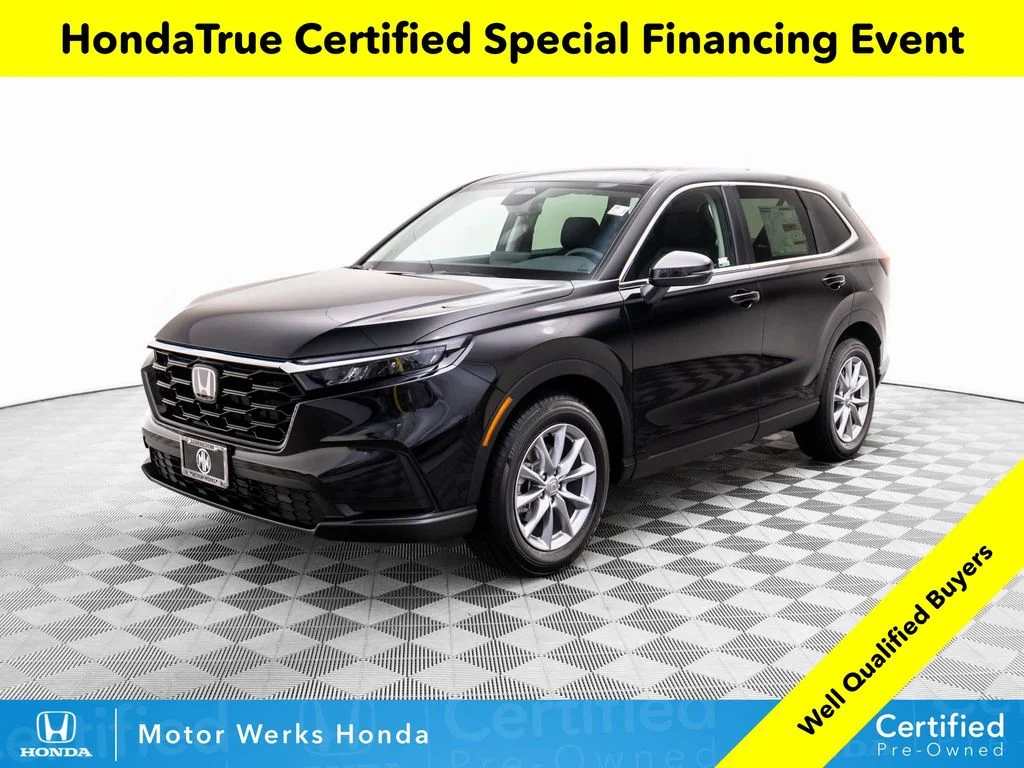 Certified Used 2026 Black Honda EX image 1