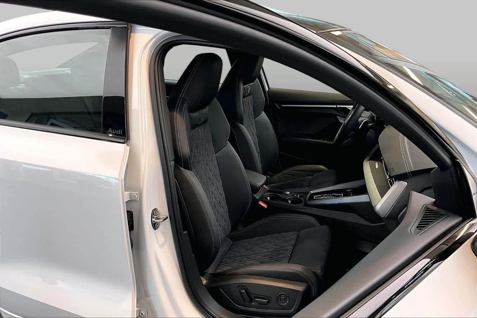 Used 2025 Glacier White Metallic Audi Premium Plus image 8