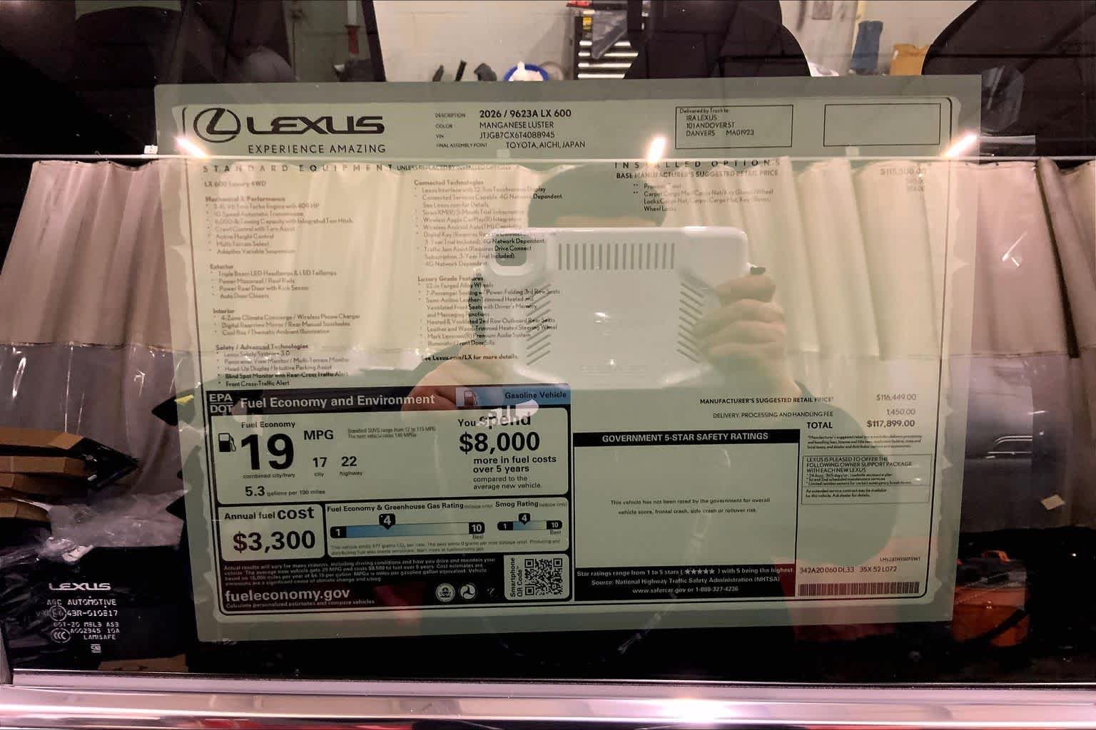 2026 Lexus LX 600 Luxury - Photo 21