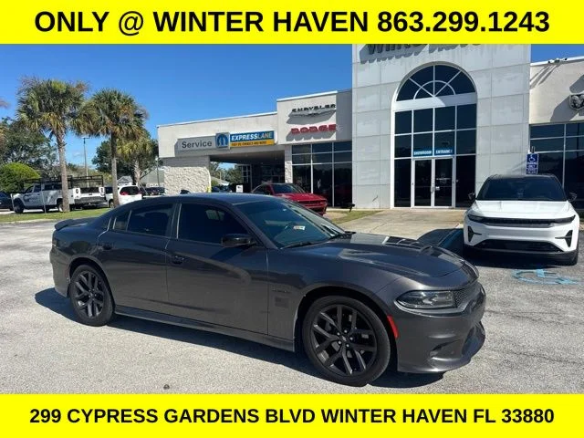 Used 2021 Gray Dodge R/T image 1