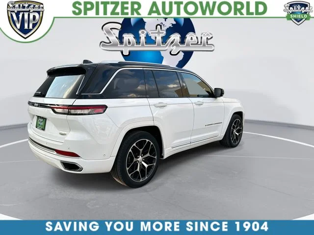 Used 2023 White Jeep Summit Reserve image 8