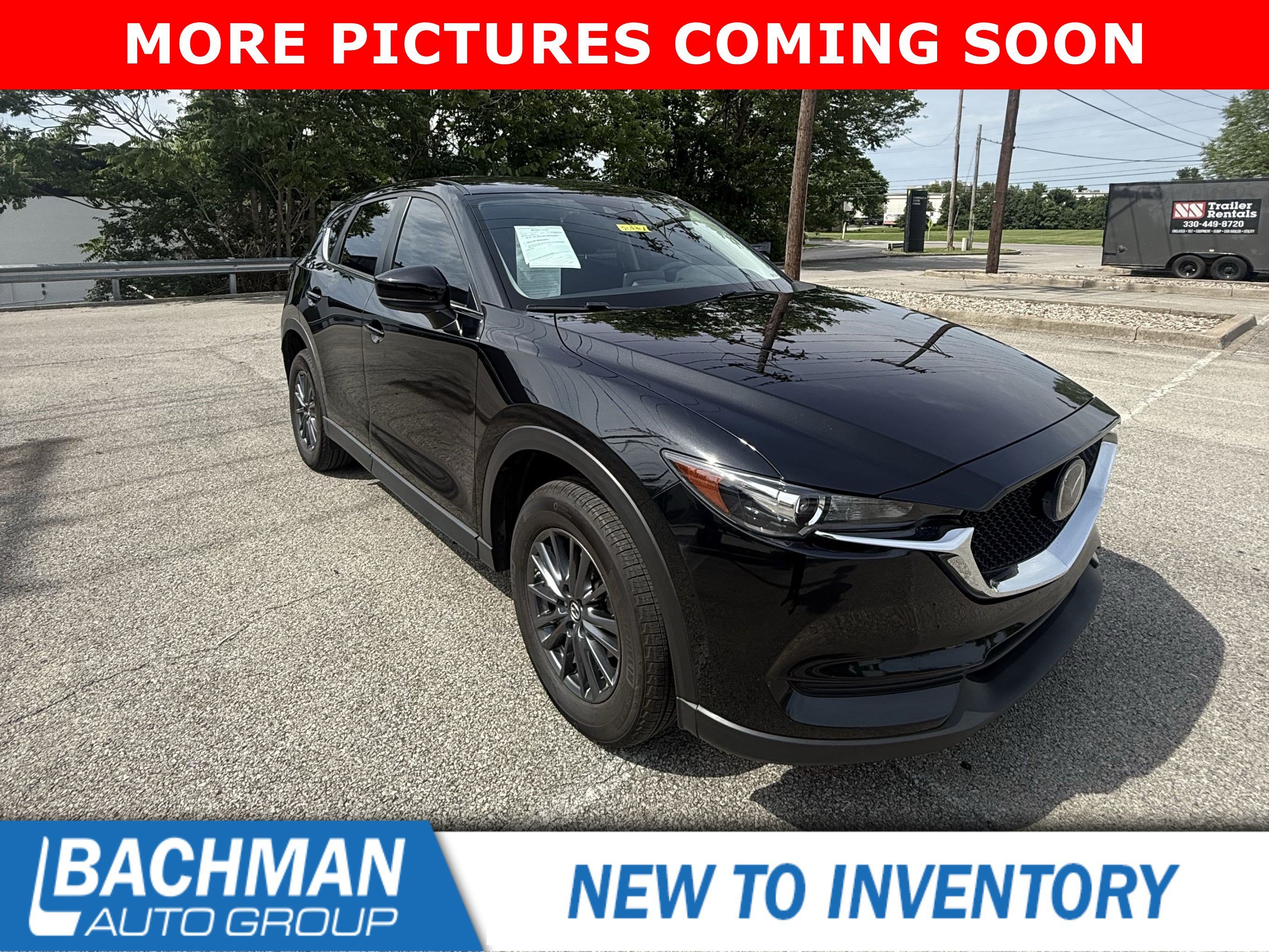 Used 2020 Jet Black Mica Mazda Sport image 1