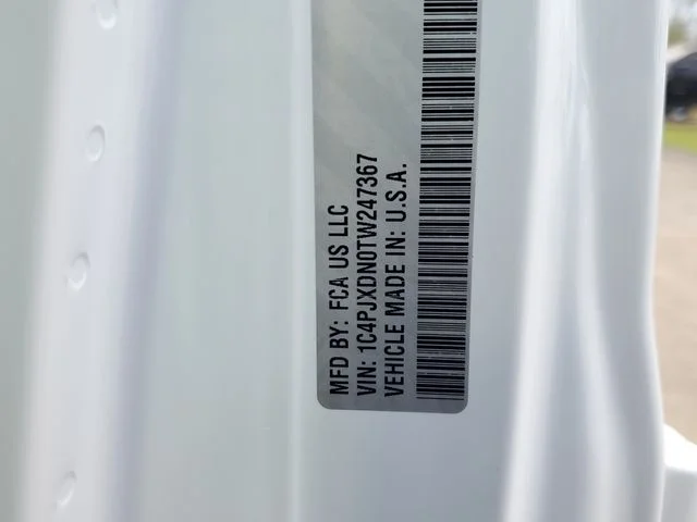New 2026 Bright White Clear-Coat Exterior Paint Jeep Sport image 29