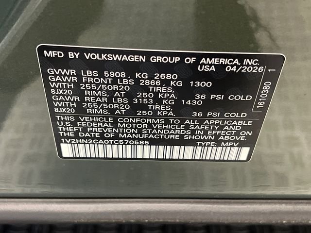New 2026 Green Volkswagen 2.0T SE w/Technology image 21