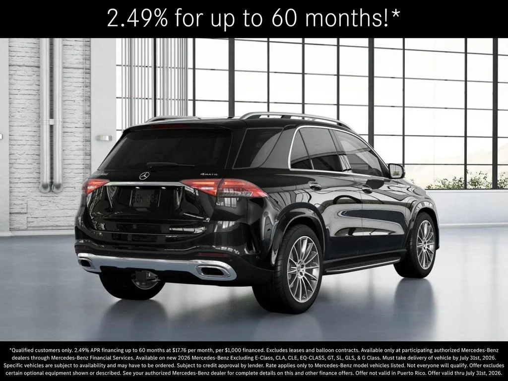 New 2026 Obsidian Black Metallic Mercedes-Benz GLE 450 image 64