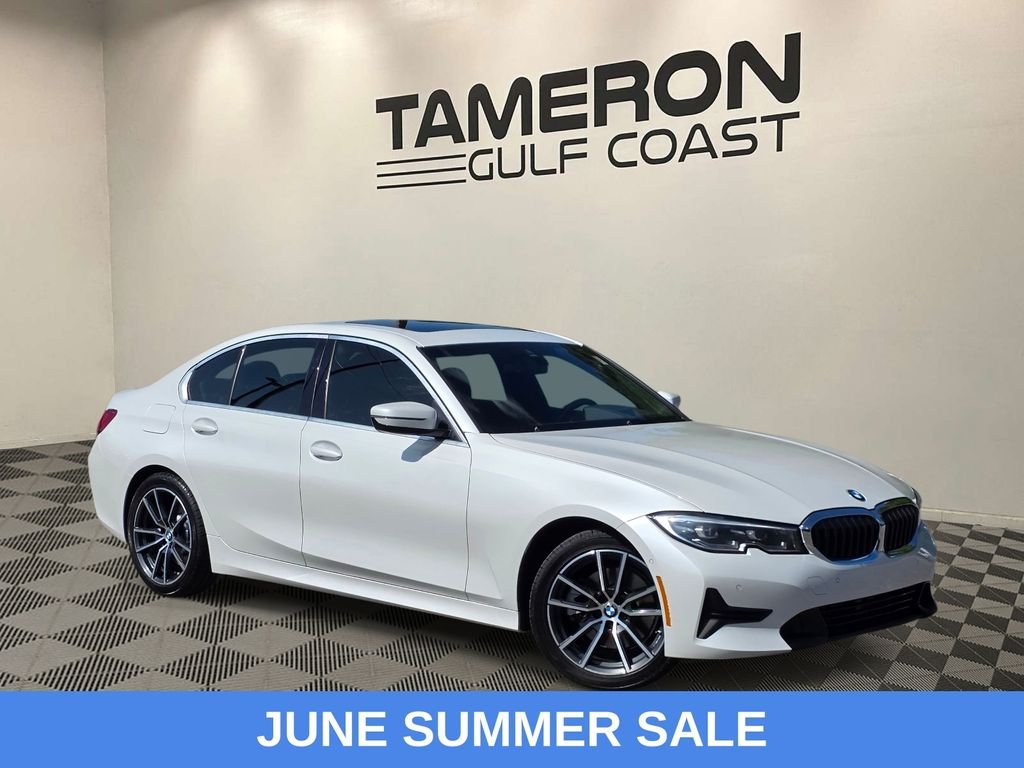 Used 2020 White BMW 330i image 1