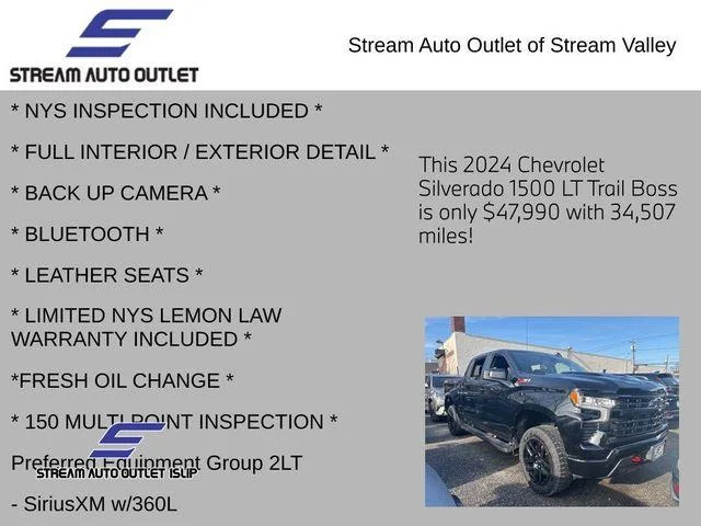 Used 2024 Black Chevrolet LT Trail Boss image 4
