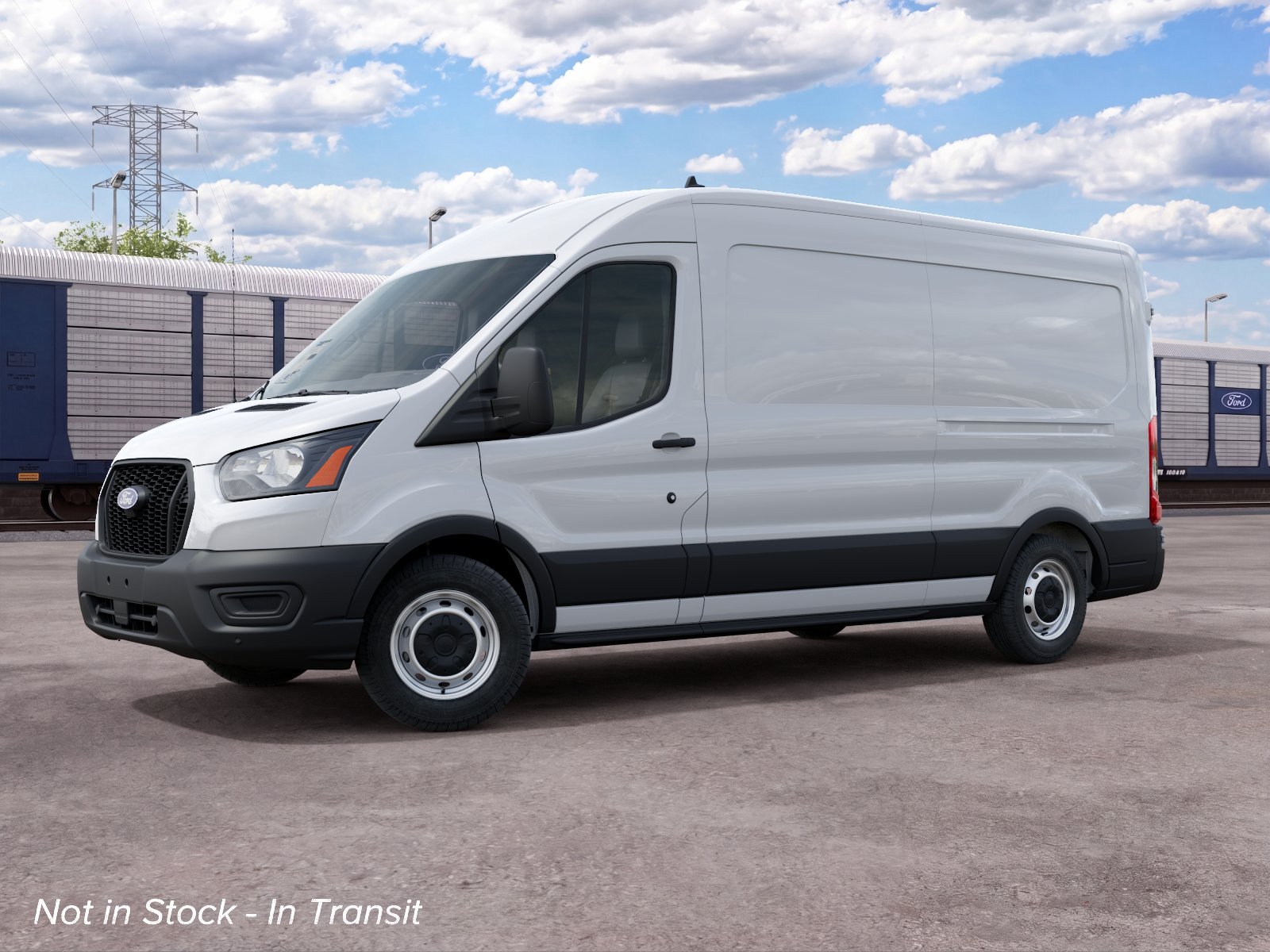New 2027 Oxford White Ford Cargo Van image 1