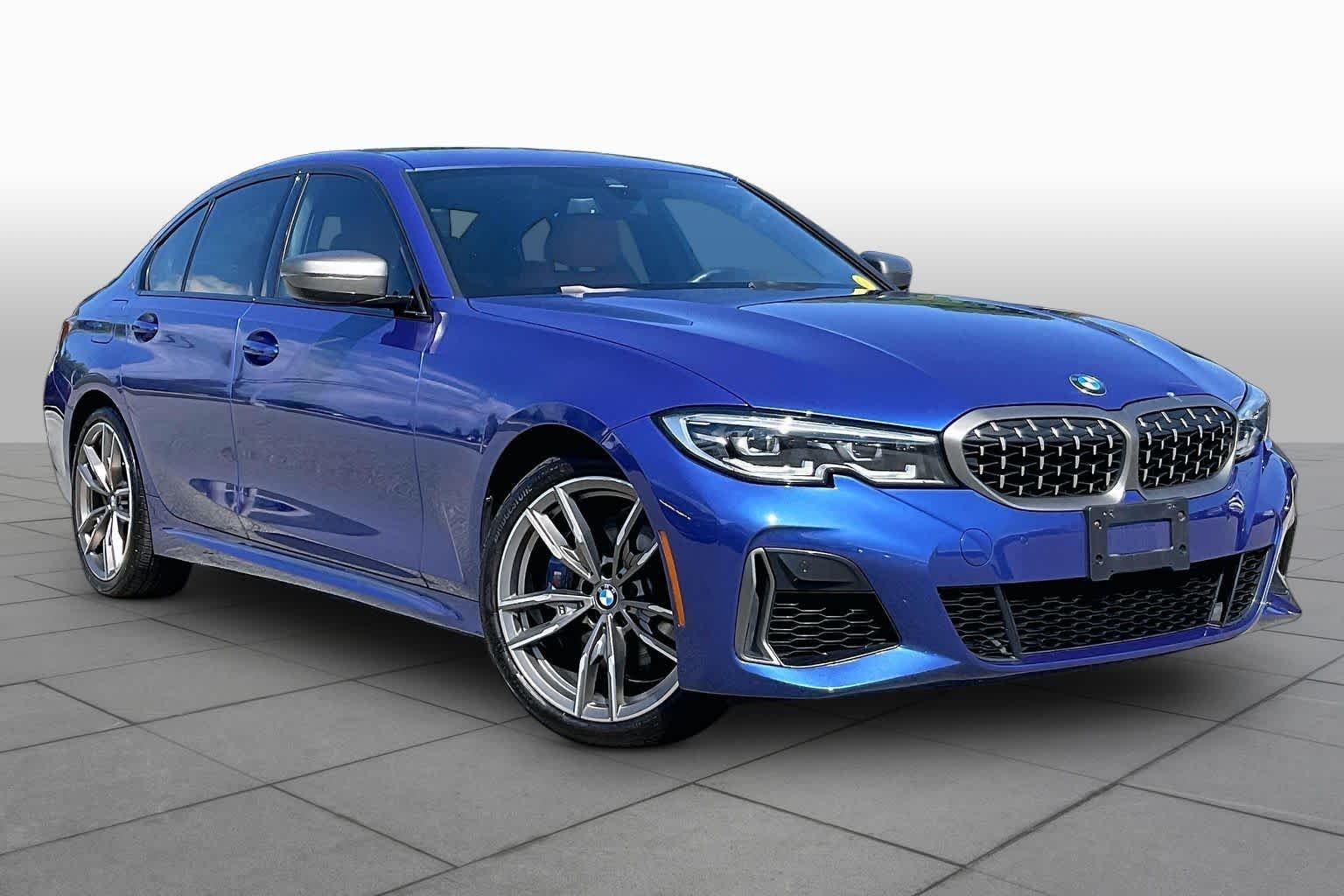 Used 2022 Portimao Blue Metallic BMW M340i xDrive image 2