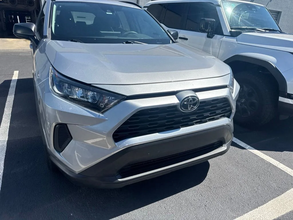 Used 2021 Silver Sky Metallic Toyota LE image 3