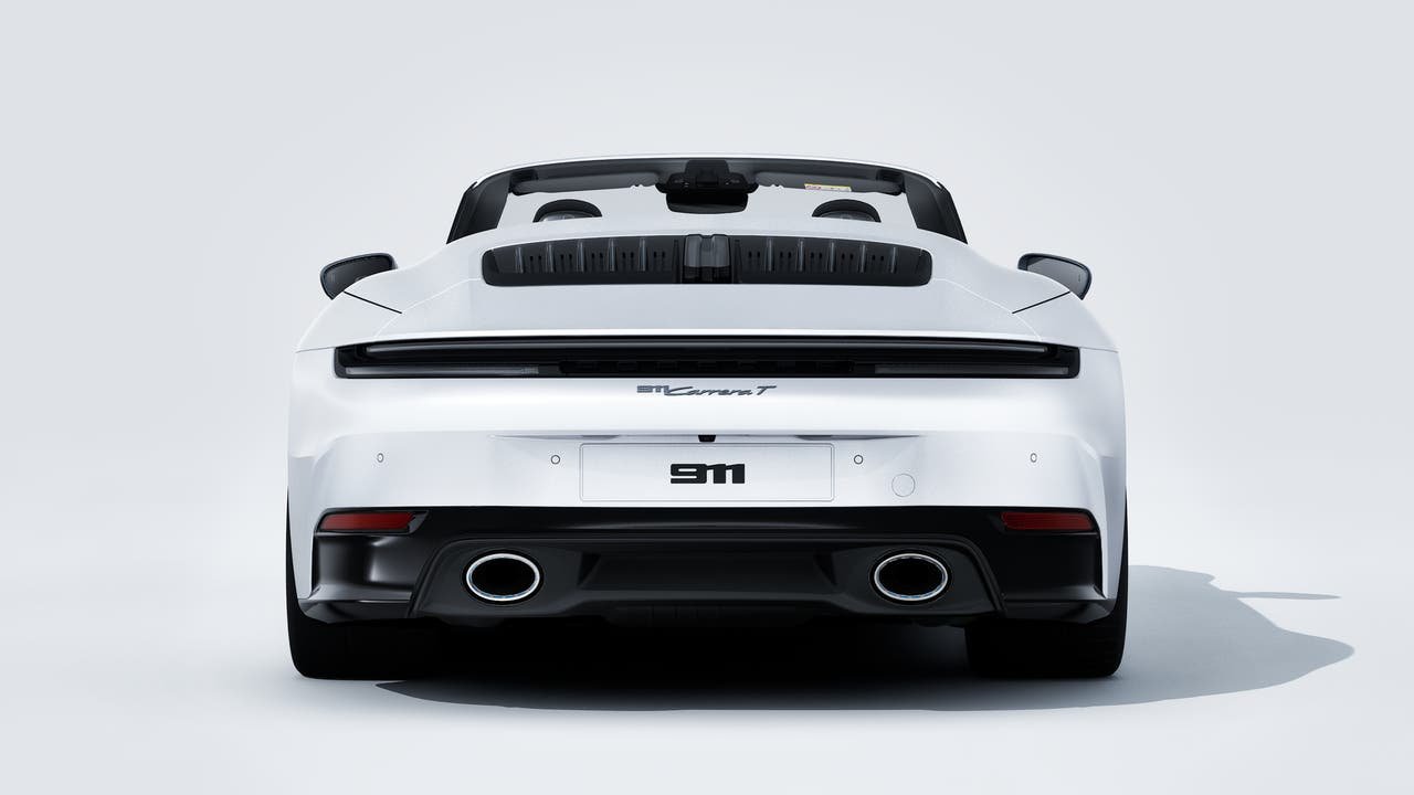 New 2026 ICE GREY MET Porsche Carrera T Cabriolet image 7