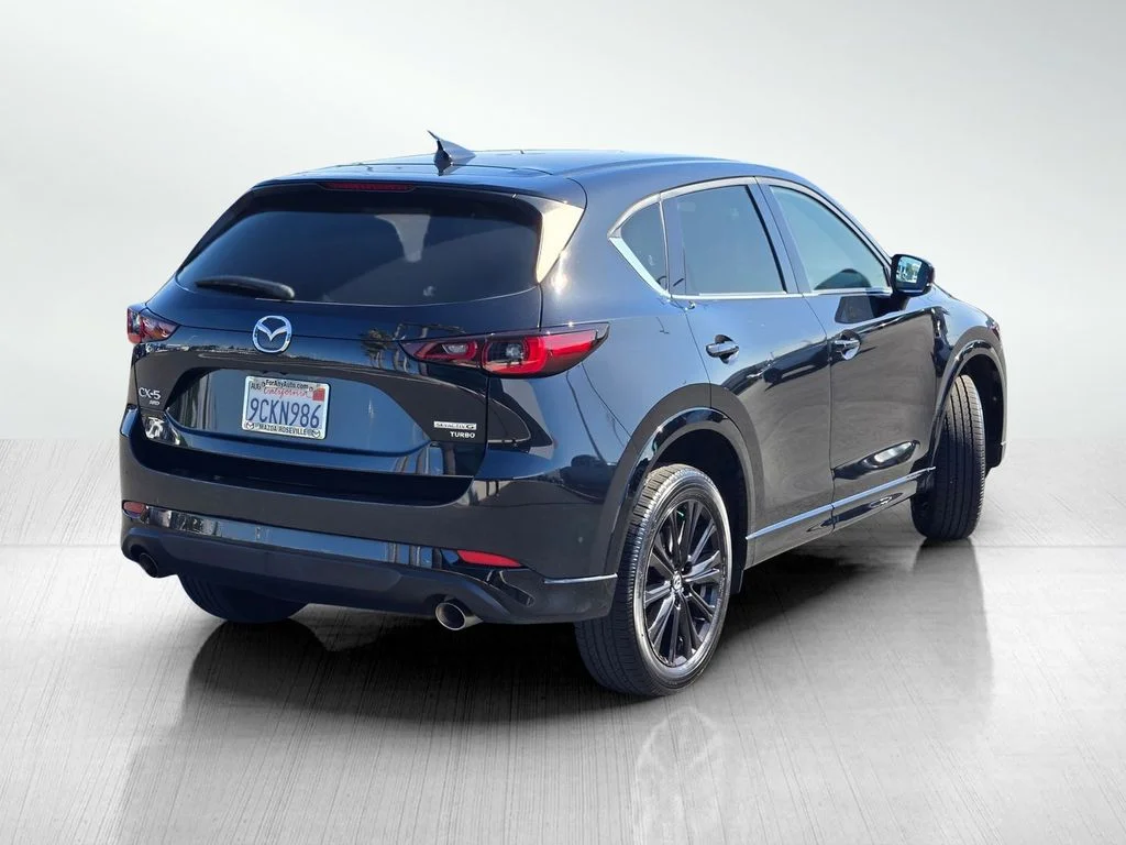 Certified Used 2022 Jet Black Mazda 2.5 Turbo image 4