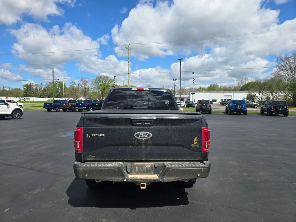 Used 2016 Shadow Black Ford Lariat image 5