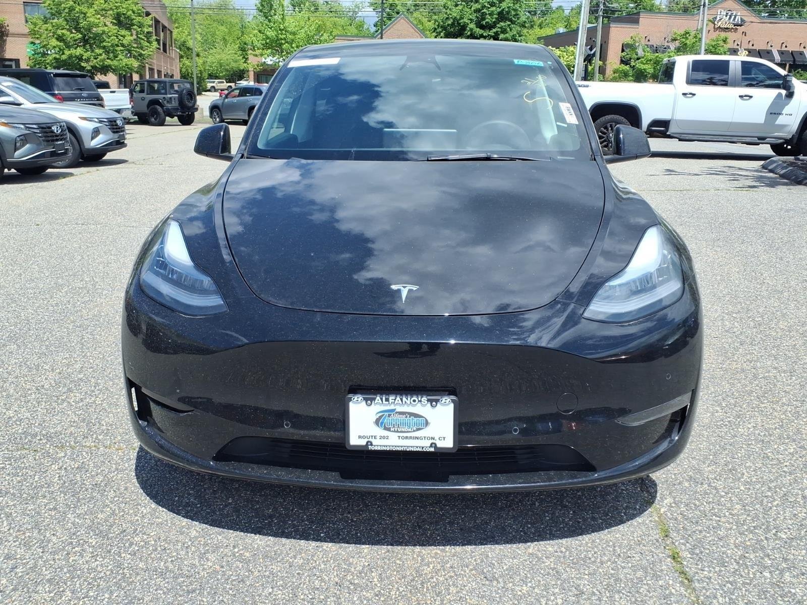 Used 2021 Tesla Model Y Long Range with VIN 5YJYGDEE6MF196866 for sale in Torrington, CT