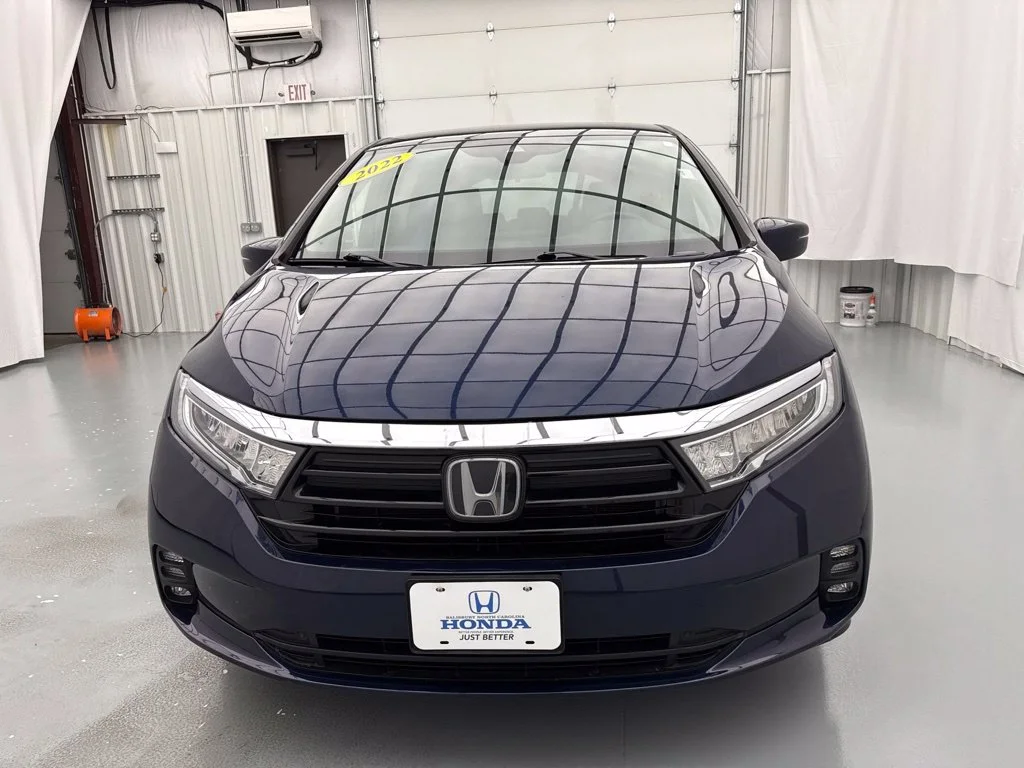 Used 2022 Blue Honda EX image 2