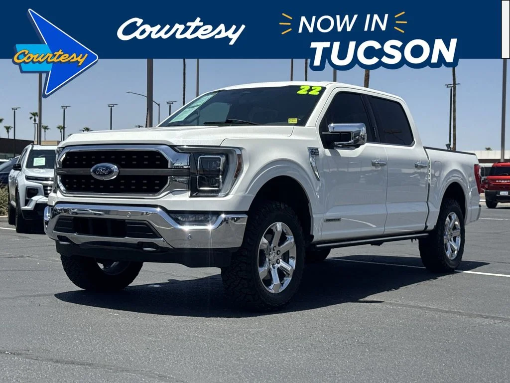 Used 2022 White Ford King Ranch image 1