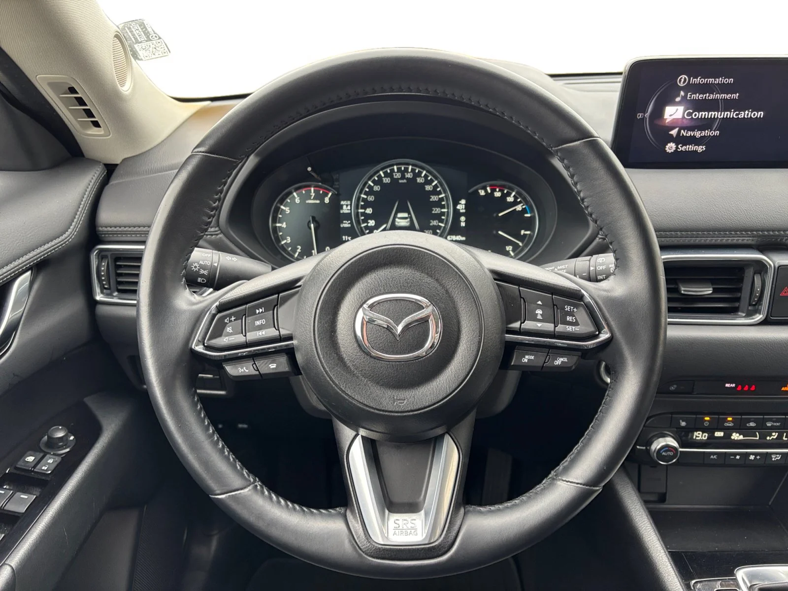 Used 2025 Jet Black Mica Mazda GS image 13