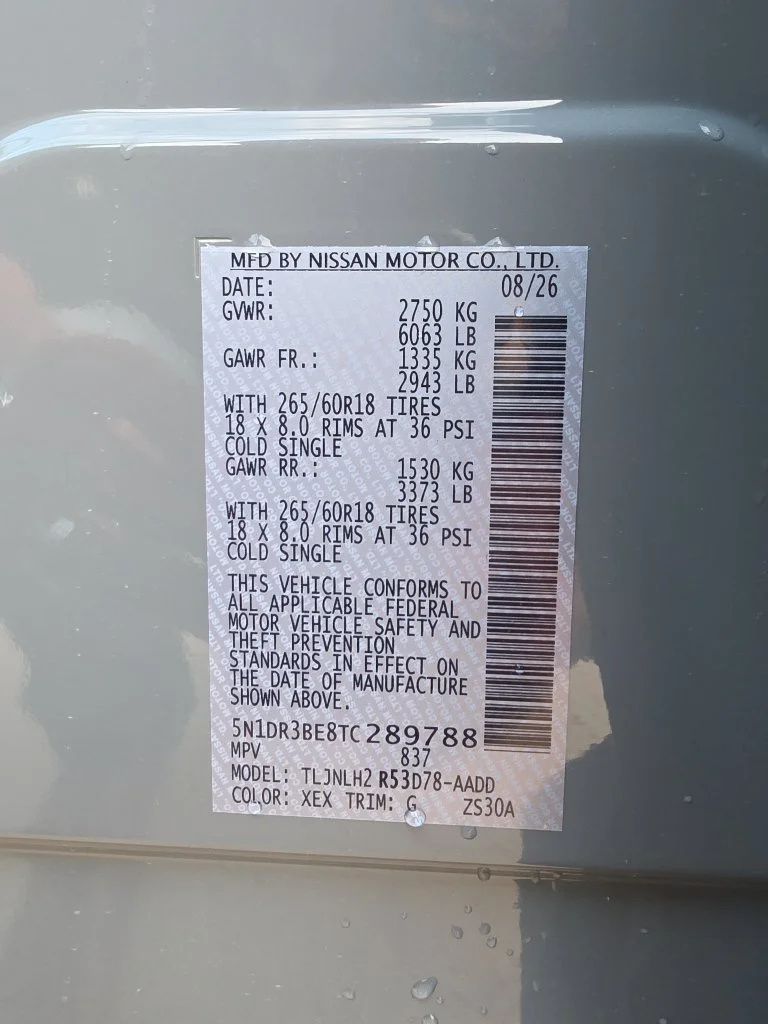 New 2026 Boulder Gray Pearl / Super Black Two-tone Nissan Rock Creek® image 32