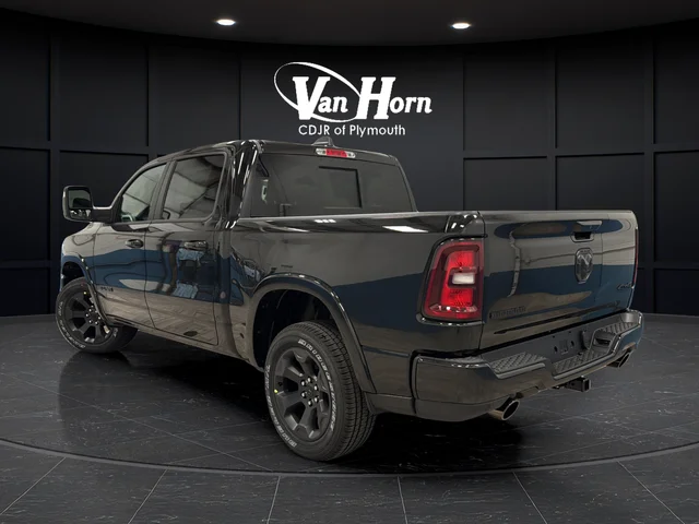 New 2026 Diamond Black Crystal Pearl-Coat Exterior Paint RAM Big Horn/Lone Star image 5